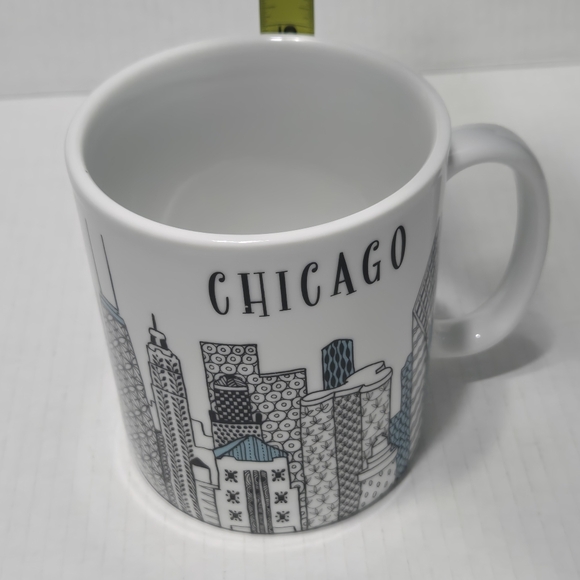 Chicago Oversized Mug Chicago Mug Ceramic Coffee Cup Souvenir Windy City - Picture 13 of 13
